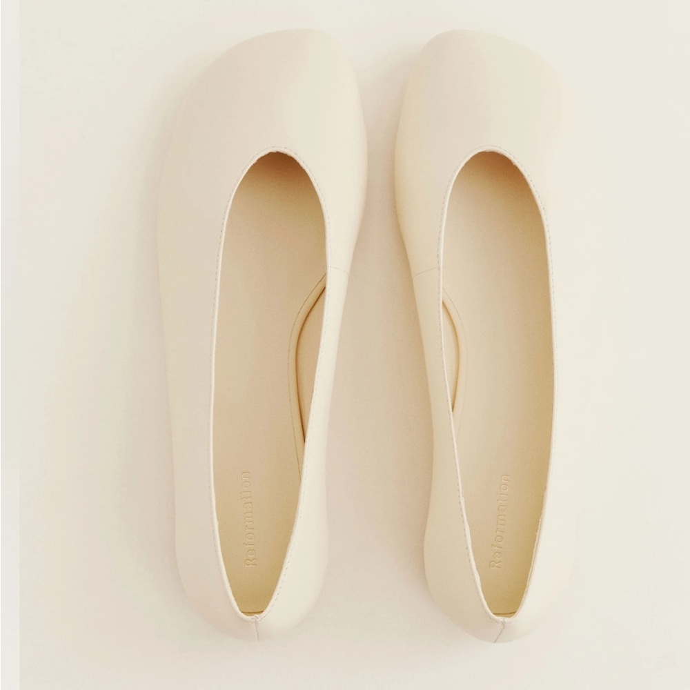 (NWT) Reformation Brenna Ballet Flat size 6.5